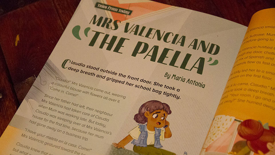 Mrs. Valencia and the Paella